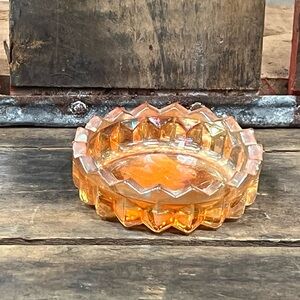 Vintage Carnival Glass Dish